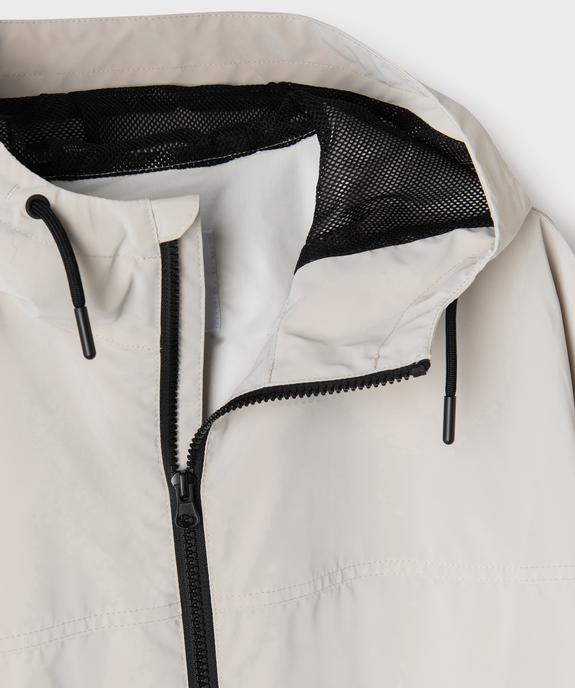 Blouson imperméable à capuche fille  vue2 - GEMO (JUNIOR) - GEMO