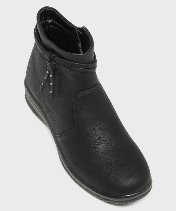 Boots confort à talon compensé femme vue5 - G'FLEX - GEMO
