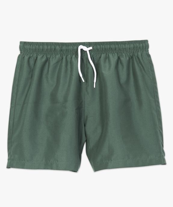Maillot de bain homme forme short toucher doux vue4 - GEMO (PLAGE) - GEMO