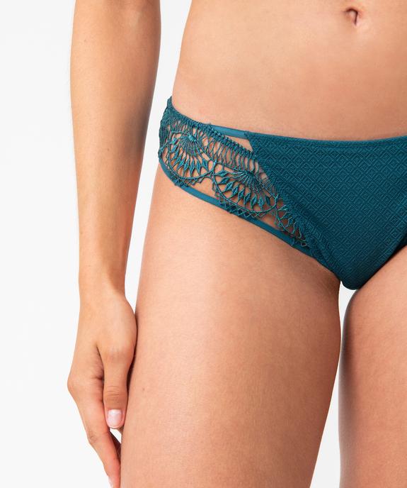 Tanga femme en dentelle vue5 - GEMO(HOMWR FEM) - GEMO