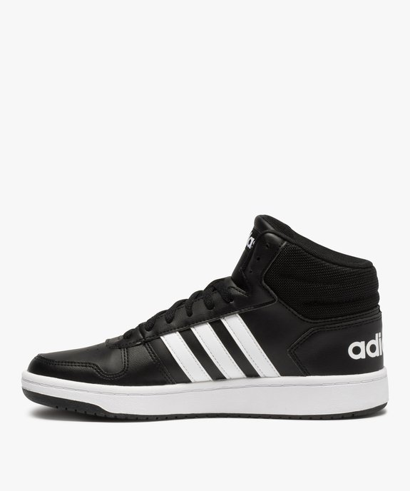 Baskets homme semi-montantes bicolores – Adidas Hoops vue3 - ADIDAS - GEMO