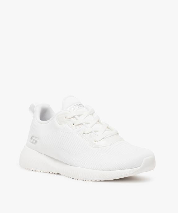 Tennis femme à lacets extra légères en mesh – Skechers Bobs vue2 - SKECHERS - GEMO
