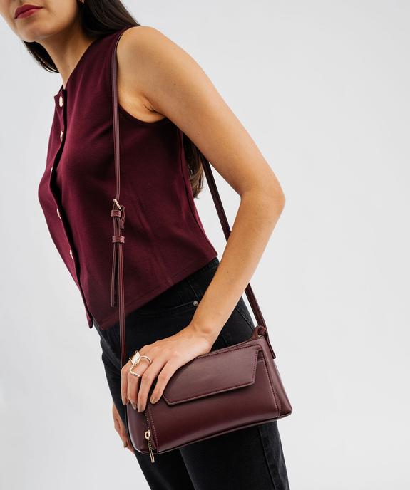 Sac compact avec bandoulière fine femme vue7 - GEMO (ACCESS) - GEMO