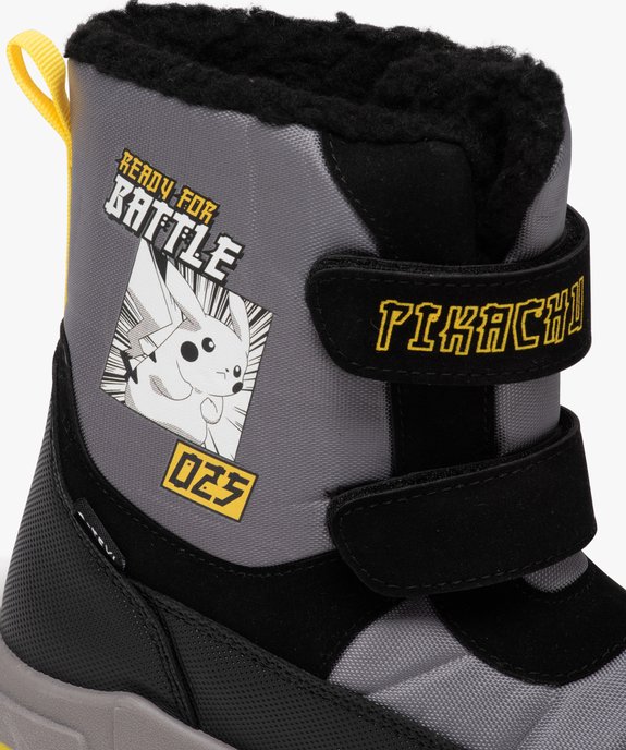 Après-ski garçon imprimés Pikachu à double scratch - Pokemon vue6 - POKEMON - GEMO