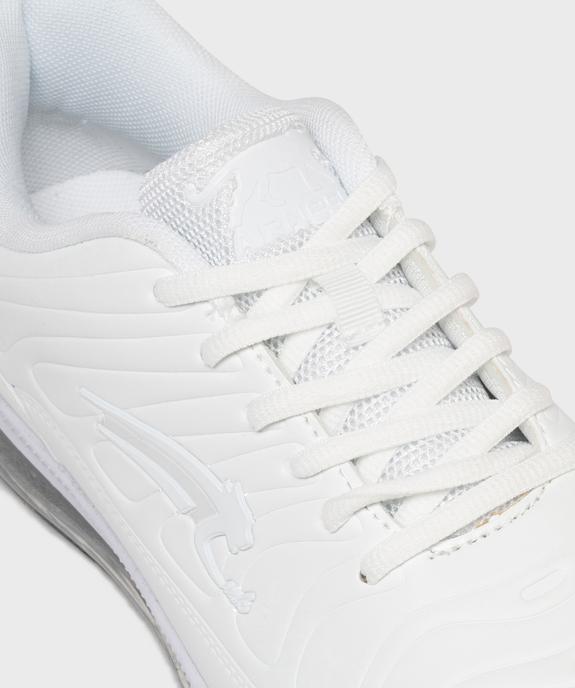 Baskets dessus embossé avec semelle bulle d’air homme - Airness vue6 - AIRNESS - GEMO
