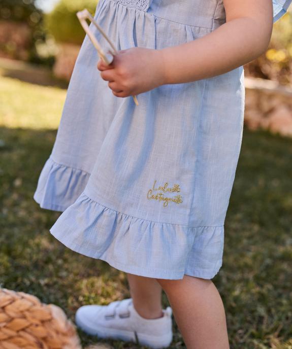 Robe de cérémonie à volants bébé fille - LuluCastagnette vue7 - LULUCASTAGNETTE - GEMO