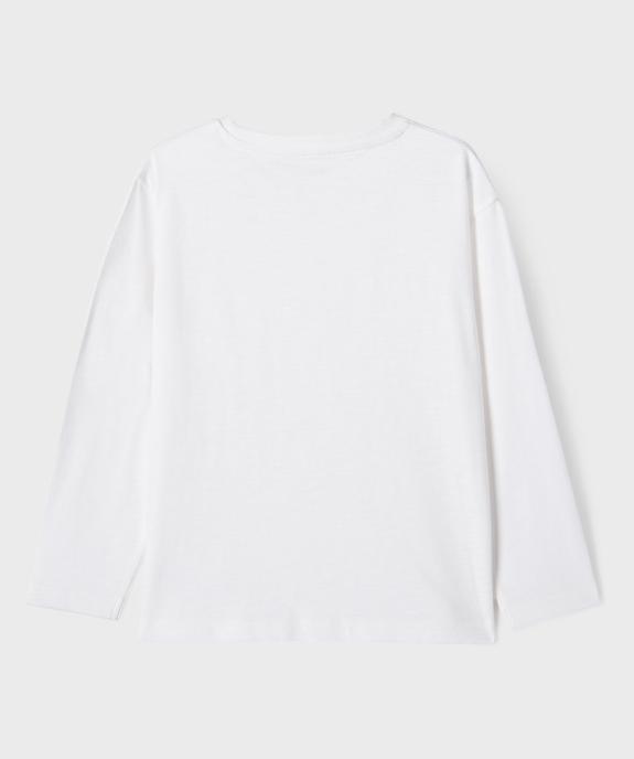 Tee-shirt à manches longues avec poche poitrine garçon vue7 - GEMO (ENFANT) - GEMO