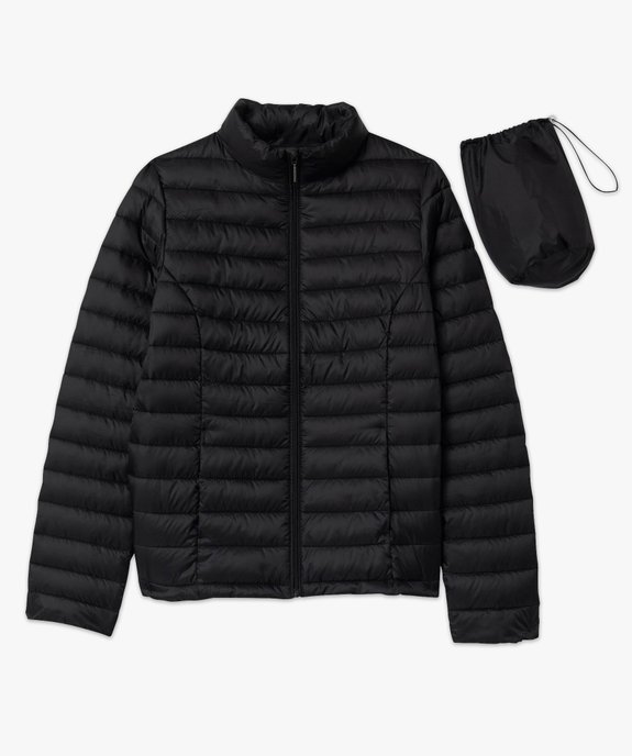 Doudoune à col montant avec rembourrage fin femme vue4 - GEMO 4G FEMME - GEMO