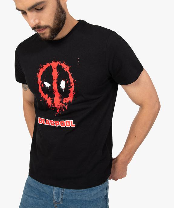 Tee-shirt homme à manches courtes imprimé Deadpool - Avengers vue2 - MARVEL DTR - GEMO