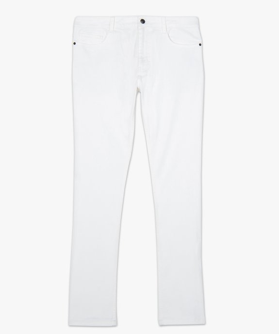 Pantalon homme 5 poches coupe Straight vue4 - GEMO (HOMME) - GEMO