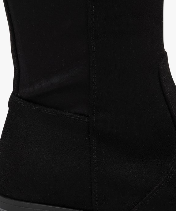 Bottes femme unies à tige souple et élastique  vue6 - VALENTINA BALDA - GEMO