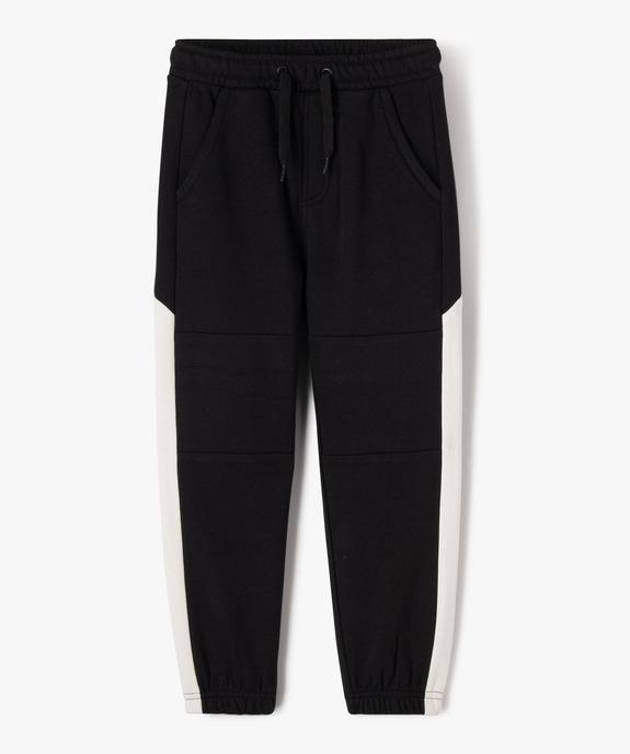 Jogging garçon avec bandes latérales vue2 - GEMO (ENFANT) - GEMO