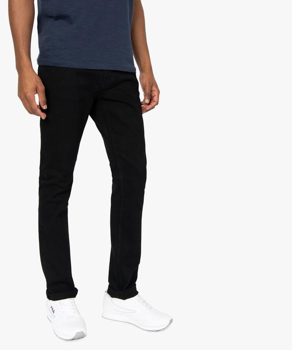 Jean homme slim taille haute vue1 - GEMO (HOMME) - GEMO