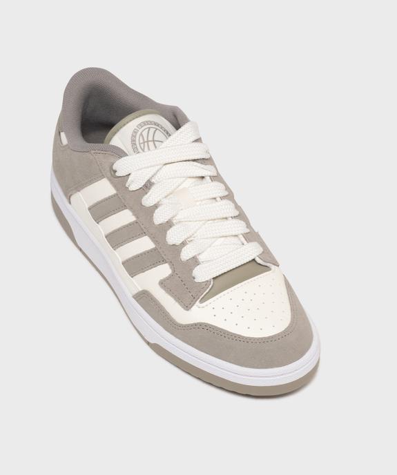 Baskets basses à lacets larges Rapid Court homme - Adidas vue5 - ADIDAS - GEMO