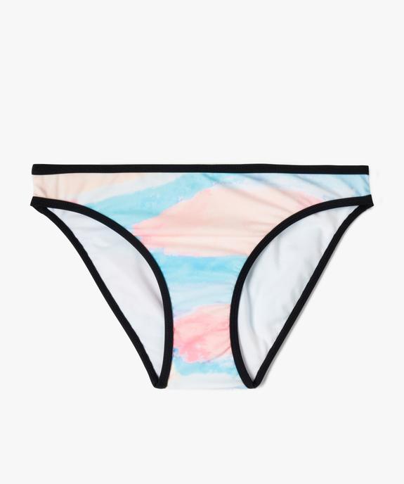 Bas de maillot de bain fille dégradé de couleurs vue1 - GEMO (JUNIOR) - GEMO
