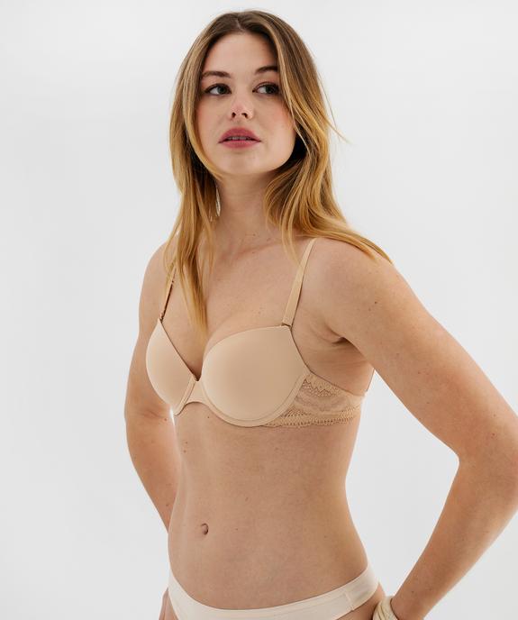 Soutien-gorge corbeille avec bretelles multipositions vue1 - GEMO(HOMWR FEM) - GEMO