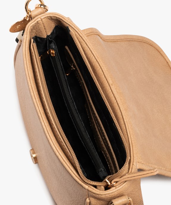Sac besace avec bandoulières interchangeables femme - LuluCastagnette vue3 - LULU CASTAGNETT - GEMO
