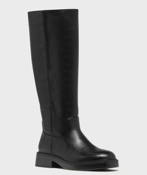 Bottes cavalières avec épaisse semelle femme - Follow Me vue2 - FOLLOW ME - GEMO