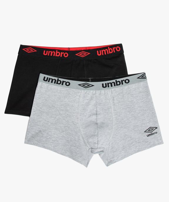 Boxer homme unis (lot de 2) - Umbro vue1 - UMBRO - GEMO