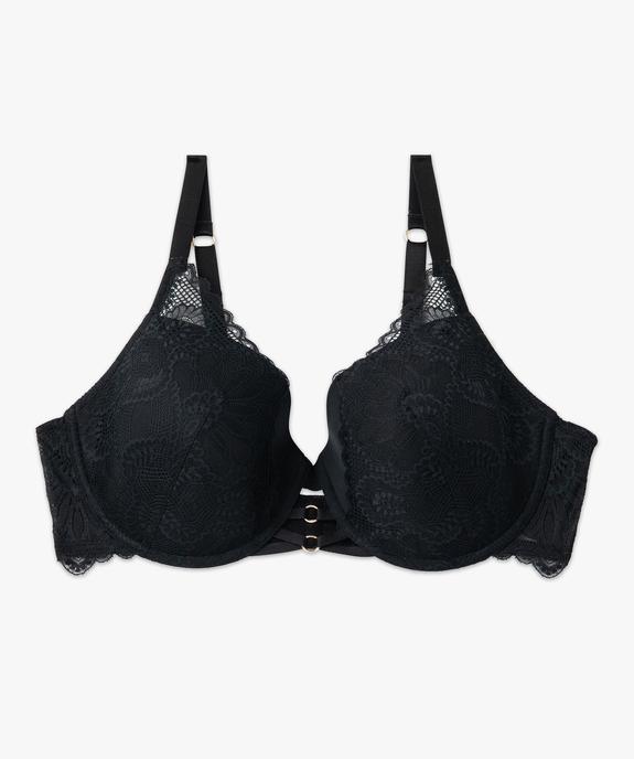 Soutien-gorge grande taille emboîtant à armatures et coques fines vue4 - GEMO(HOMWR FEM) - GEMO