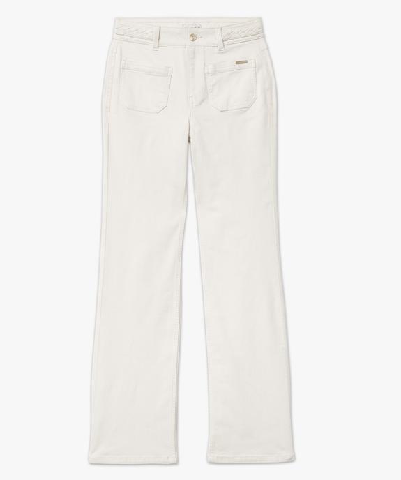 Jean large avec ceinture fantaisie femme - LuluCastagnette vue4 - LULUCASTAGNETTE - GEMO