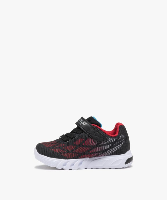 Baskets garçon multicolores à semelle lumineuse - Skechers vue3 - SKECHERS - GEMO