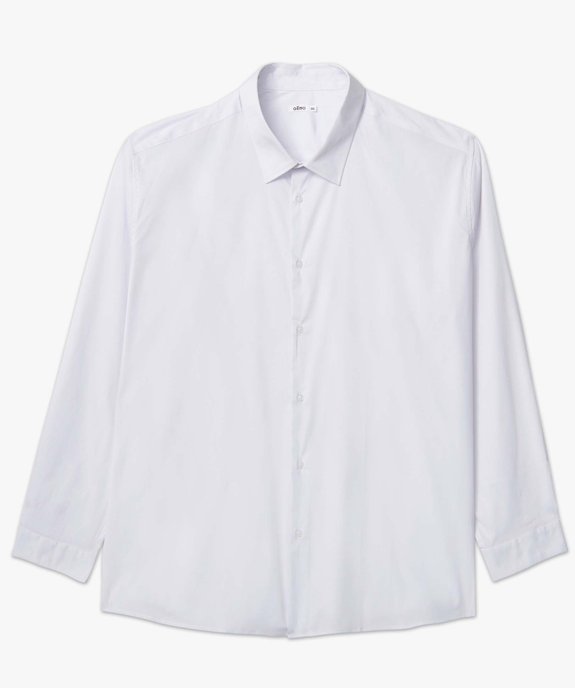 Chemise homme grande taille unie vue4 - GEMO (G TAILLE) - GEMO