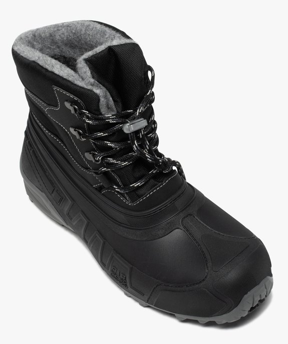 Après-skis homme étanches à lacets vue5 - GEMO (EQUIPT) - GEMO