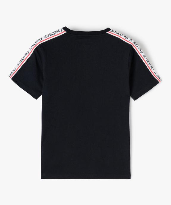 Tee-shirt garçon à manches courtes imprimé - One Piece vue3 - ONE PIECE - GEMO