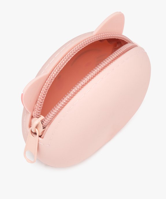 Porte-monnaie chat en silicone souple fille vue2 - GEMO (ENFANT) - GEMO