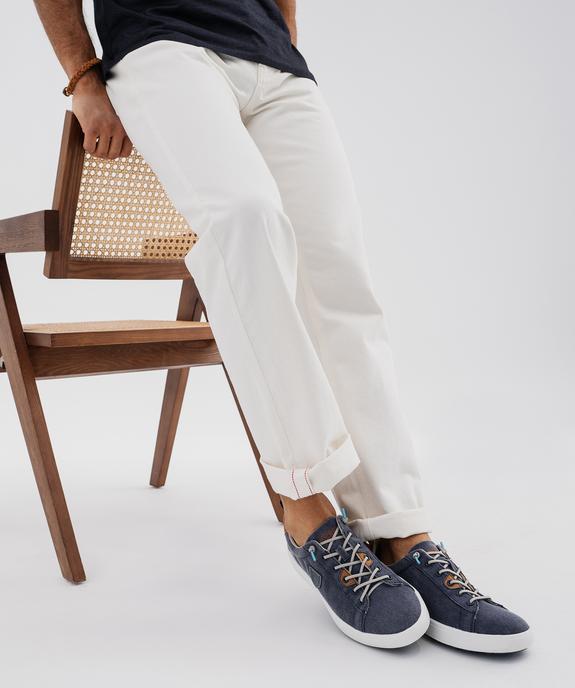 Tennis en toile à semelle sport homme - Urban Steps vue1 - URBAN STEPS GEMO FOR GOOD - GEMO