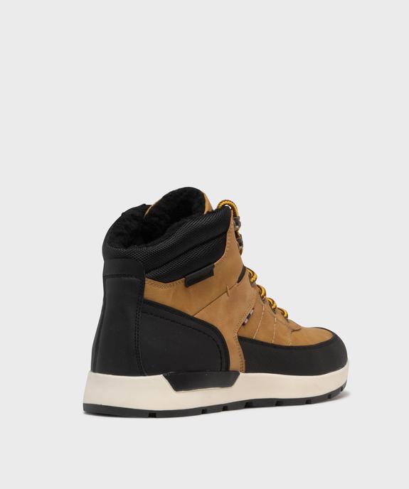 Boots fourrées à semelle sport homme vue4 - URBAN STEPS - GEMO