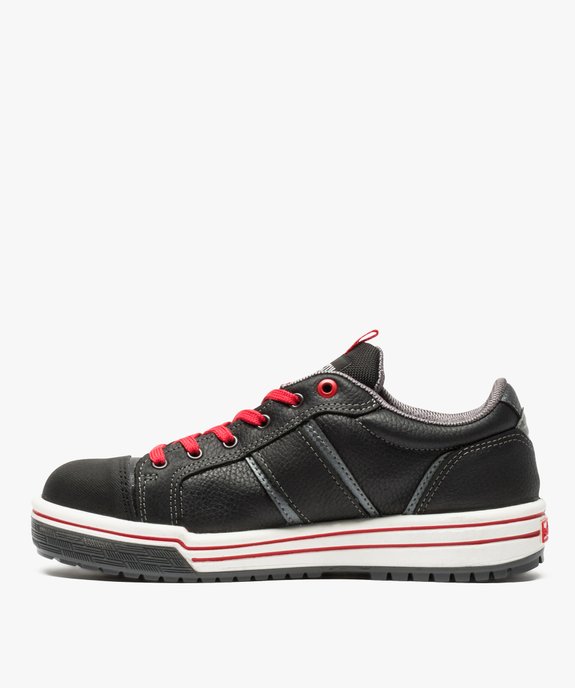 Chaussures de sécurité homme dessus cuir vue3 - GEMO (SECURITE) - GEMO