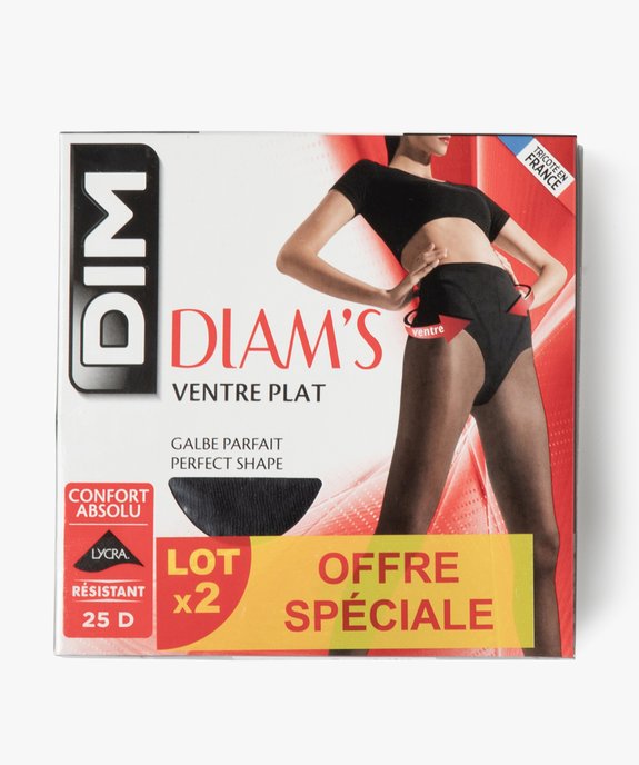 Collant ventre plat 25D femme - Diam's Dim (lot de 2) vue4 - DIM - GEMO
