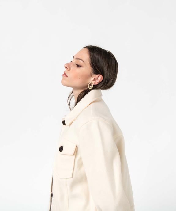 Blouson femme avec larges poches poitrine vue1 - GEMO(FEMME PAP) - GEMO