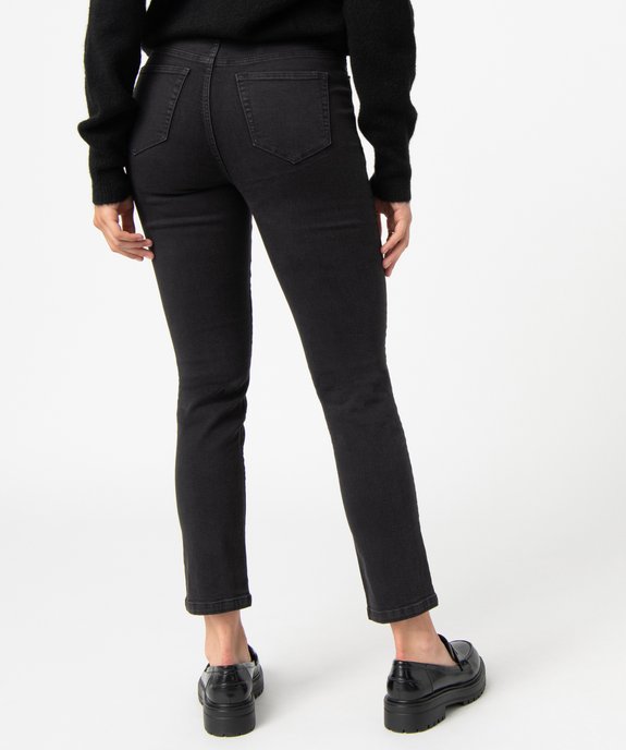 Jean femme slim à taille haute - L26 vue3 - GEMO 4G FEMME - GEMO