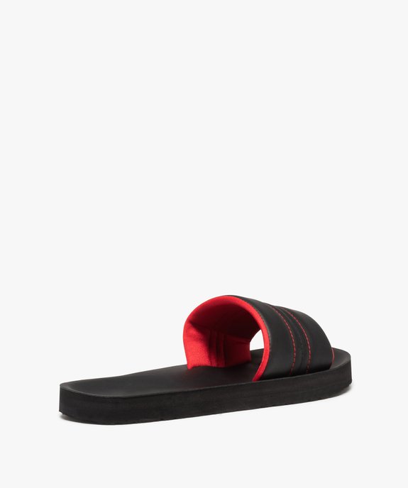 Mules de piscine homme bicolores - Isotoner  vue4 - ISOTONER - GEMO