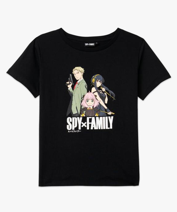 Tee-shirt manches courtes imprimé femme - Spy x Family vue4 - SPY X FAMILY - GEMO