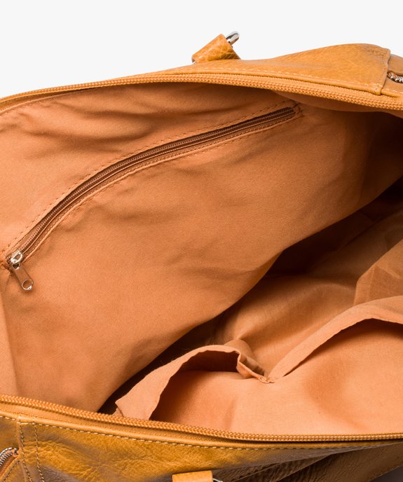 Sac femme multipoche grandes dimensions vue3 - GEMO (ACCESS) - GEMO