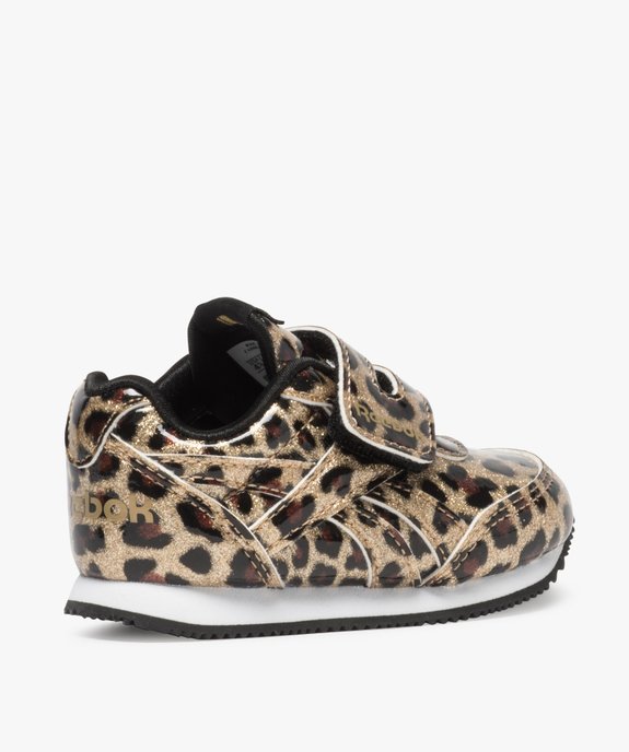 Baskets bébé fille vernies et pailletées - Reebok vue4 - REEBOK - GEMO
