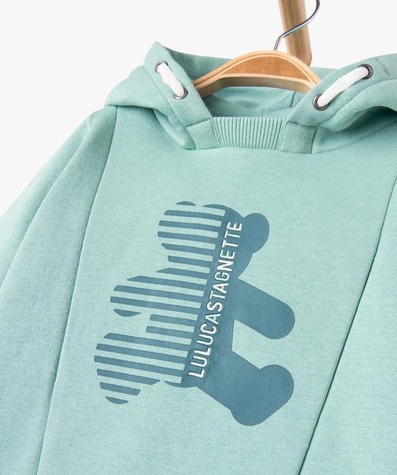 Sweat à capuche bébé garçon - LuluCastagnette vue2 - LULUCASTAGNETTE - GEMO