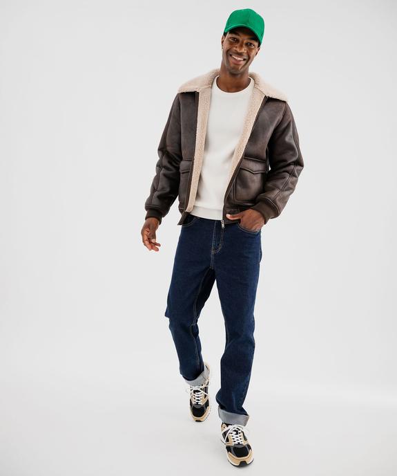 Pull en coton à col rond homme vue7 - GEMO (HOMME) - GEMO