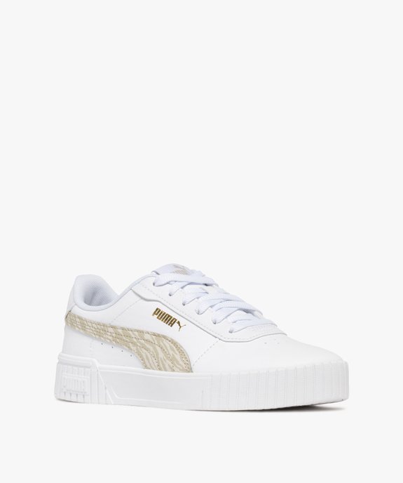 Baskets à semelle épaisse Carina Zebra fille - Puma vue3 - PUMA - GEMO