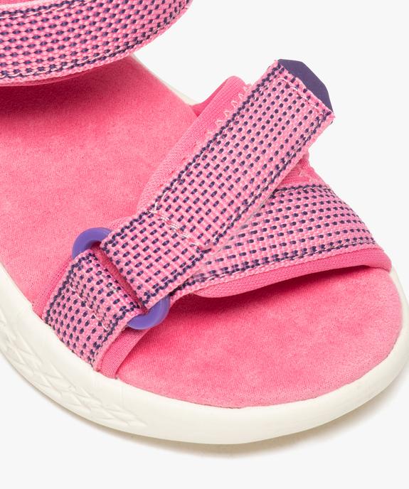 Sandales sport fille extra-légères à scratch vue6 - GEMO (ENFANT) - GEMO