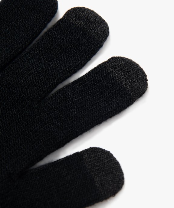 Gants garçon compatibles écrans tactiles (lot de 2 paires) vue5 - GEMO (JUNIOR) - GEMO