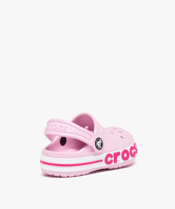 Sabots souples fille unies à semelle épaisse Bayaband - Crocs vue4 - CROCS - GEMO