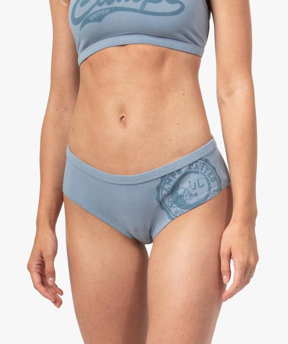 Shorty femme en coton stretch - Camps United vue1 - CAMPS UNITED - GEMO