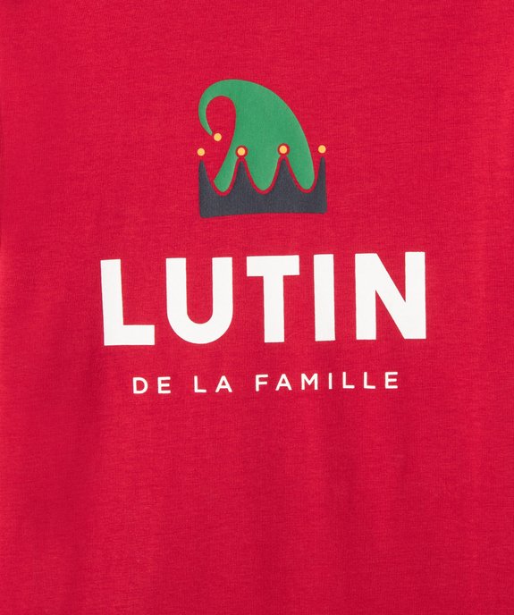 Tee-shirt à manches longues motif lutin garçon vue2 - GEMO (ENFANT) - GEMO