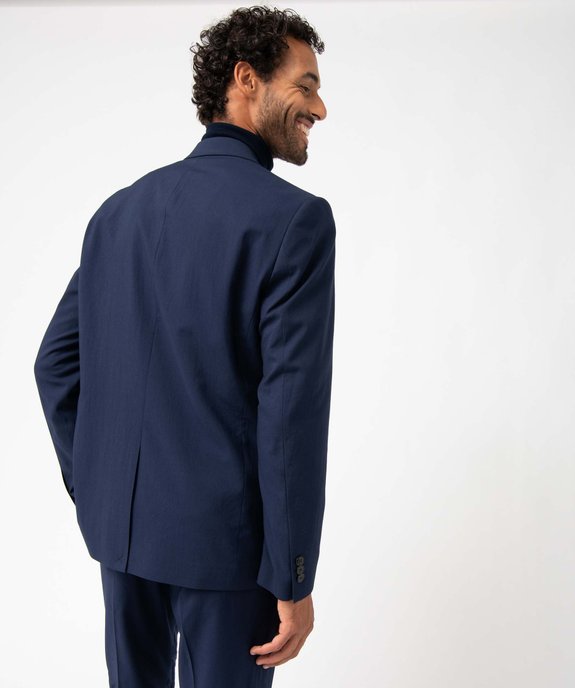 Veste de costume homme fermeture 2 boutons vue3 - GEMO (HOMME) - GEMO