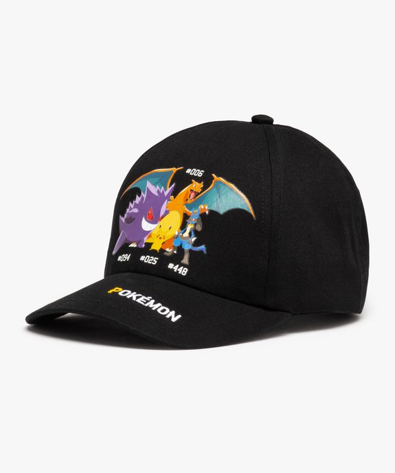 Casquette garçon imprimée - Pokémon vue1 - POKEMON - GEMO